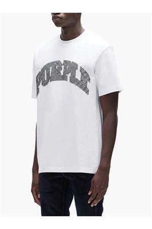 T-shirt in cotone bianco PURPLE BRAND | P117HWPP126WHITE